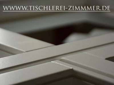 Denkmalfenster - weiss lackierte Oberfläche