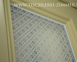 Haustür mit Musselinglas nach historischem Vorbild