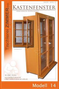 Modell 14 - Kastenfenster - Tischlerei Zimmer Pirna