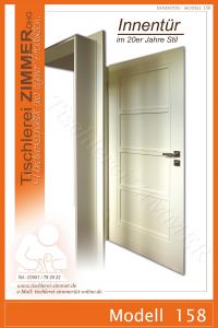 Innentür in Weiß im modernen Design