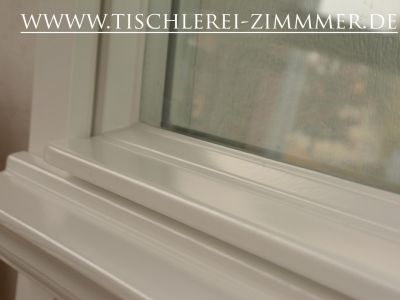 Denkmalfenster - Ansicht Kämpferprofil mit darüberliegendem Wetterschenkel