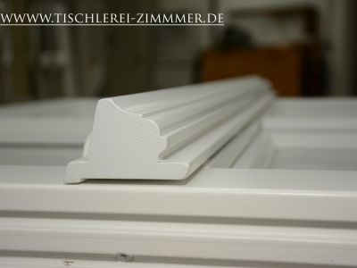 Denkmalfenster - Ansicht des Zier-Kämpferprofils