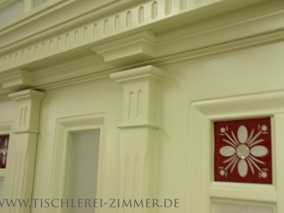 Kassettentür - farbiges Glas