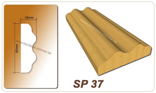 Schlagleistenprofil - SP 37 - Schlagleiste Holzfenster Tischlerei