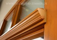 Holzfenster - Kiefer mit afzelia Lasur Kämpferprofil