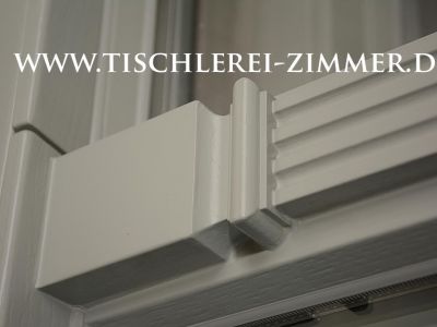 Eiche Fenster - Schlagleiste mit Fußstück aus Eichenholz - Eichenfenster