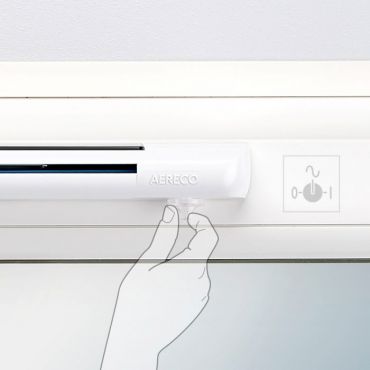 AERECO feuchtegeführter Lüfter - Handhabung