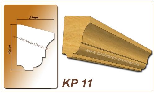 Kämpferprofil - KP 11 - Zierprofil aus Holz für Holzfenster - Tischlerei Zimmer