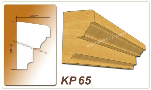 Kämpferprofil - KP 65 - Kämpferprofile aus Holz für Holzfenster - Tischlerei Zimmer