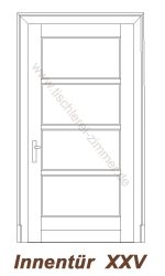 Innentür (Kassettentür, Zimmertür) - Modell 25