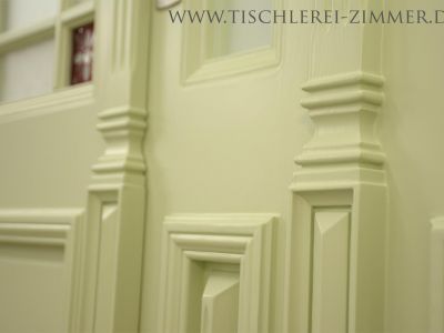 Kassettentür - historische Zierprofile