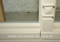 Wetterschenkel mit Zierprofil