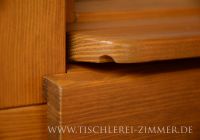 Holzfenster - Kiefer mit afzelia Lasur Holzwetterschenkel