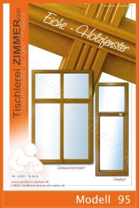 Modell 95 - Fenster aus Eiche