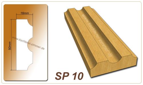 Schlagleistenprofil - SP 10 - Schlagleiste Holzfenster Tischlerei