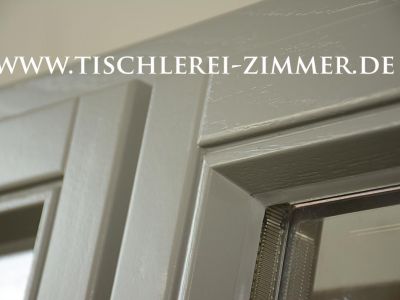 Innenansicht - Glasleisten aus Eiche, Eichenfenster