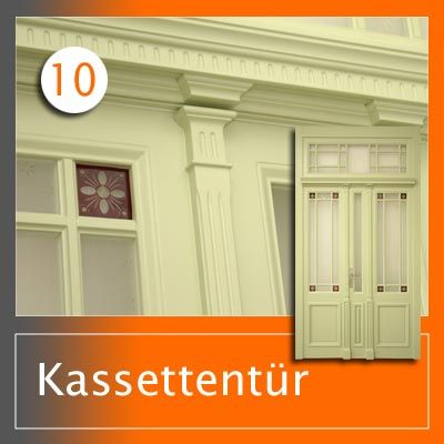 Projekt: Nachbau wunderbare Kassettentür nach historischer Vorlage für Altbau