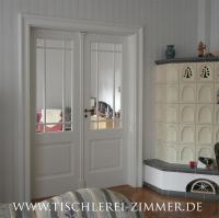 zweiflügelige Innentür nach historischem Vorbild