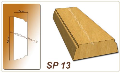 Schlagleistenprofil - SP 13 - Schlagleiste Holzfenster Tischlerei