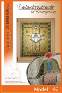 Modell 92 - Bleiglasfenster