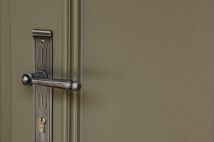 Haustür - Innenansicht Türdrücker