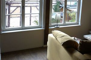 schmale Denkmalschutzfenster