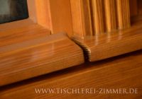 Holzfenster - Kiefer mit afzelia Lasur schräg angeschnittener Wetterschenkel