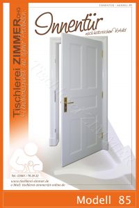 Kassettentür mit 5er Teilung nach historischem Vorbild