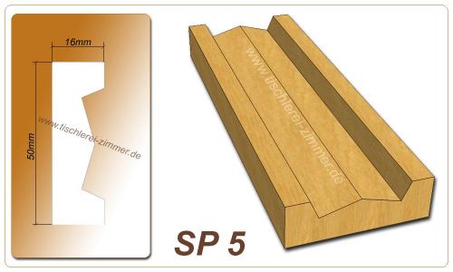 Schlagleistenprofil - SP 5 - Schlagleiste Holzfenster