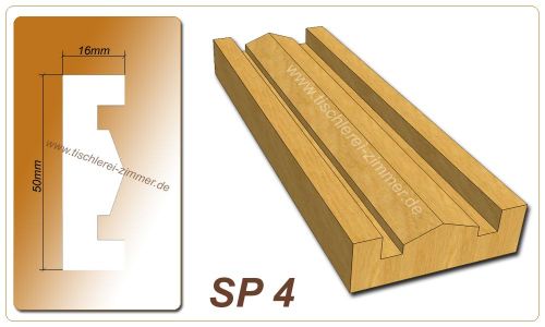Schlagleistenprofil - SP 4 - Schlagleiste Holzfenster