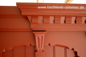 Verzierungen der Haustür