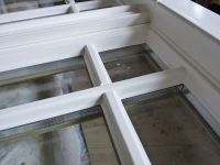 akkurate Versiegelung der Fenstersprossen