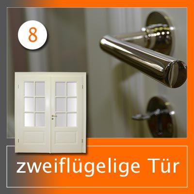 Projekt: zweiflügelige Zimmertür, Innentür, Kassettentür
