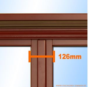 Holzfenster IV78 - Stulpbreite 126mm