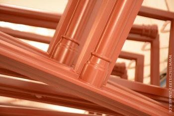 individuelles Zierprofil für Fenster - Fußstück als Abschluss der Schlagleiste