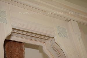 Jugendstilhaustür vor der Lackierung