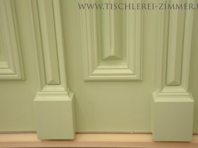 Kassettentür - Zierprofile unten