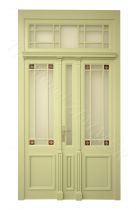 wunderbare Kassettentür nach historischer Vorlage