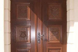 Rathaustür in Wehlen