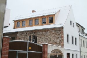 Fenster für einen alten Hof