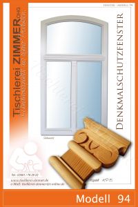 Modell 94 - Denkmalschutzfenster mit Kapitell