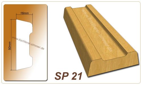 Schlagleistenprofil - SP 21 - Schlagleiste Holzfenster Tischlerei
