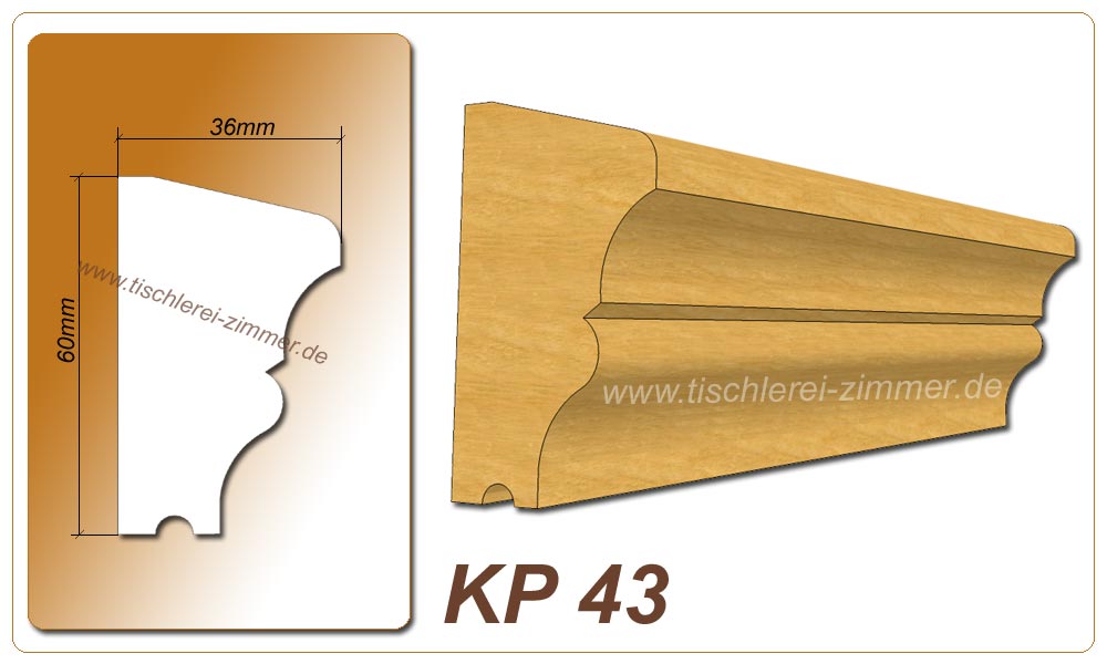 Kämpferprofil - KP 43