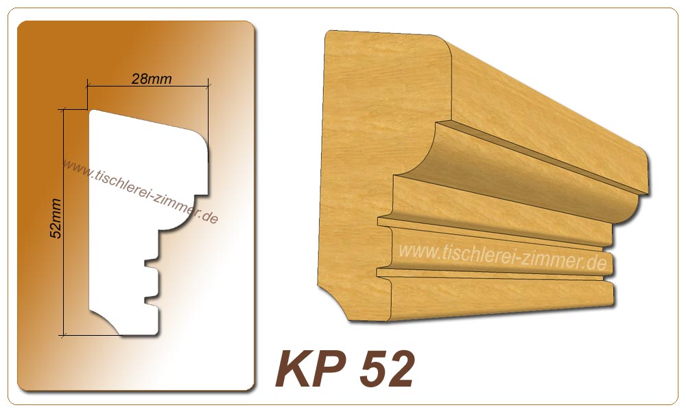 Kämpferprofil - KP 52